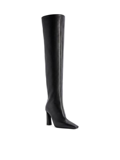 Giuseppe Zanotti Janiee leather heel boots