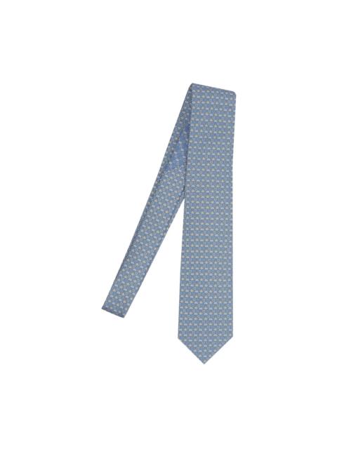 FERRAGAMO Ferragamo Men Frog Print Silk Tie