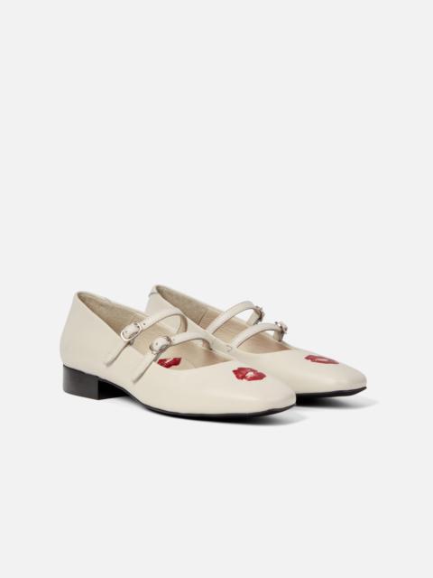DUKE + DEXTER Ruby Off-White Kiss Mary Jane - Women's