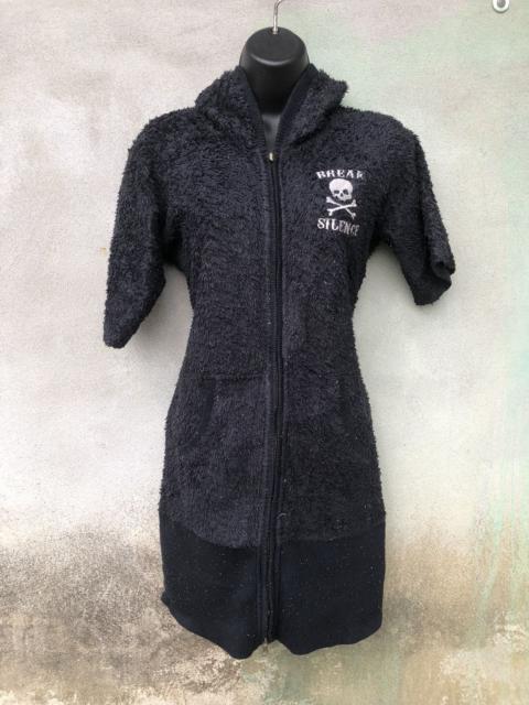 Other Designers PUNK Vibe Break Silence Japanese Brand Fleece Hoodie