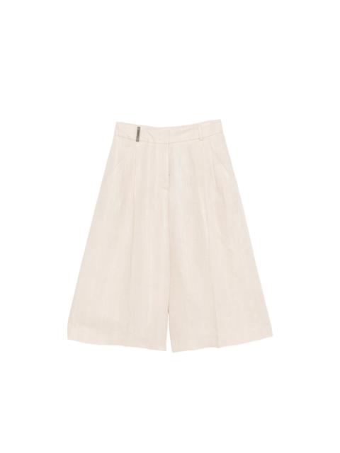 PESERICO Peserico Neutrals Shorts - Tailored Shorts Women
