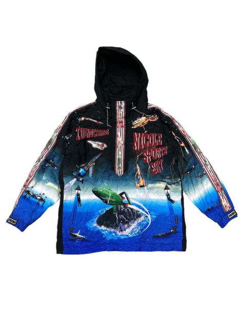 Other Designers Anime - 1997 NICOLE SPORTS SKI X THUNDERBIRDS JACKET HOODIE