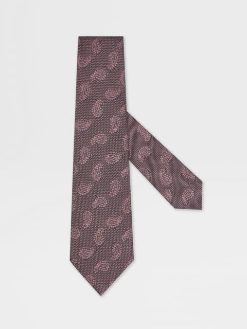ZEGNA LIGHT PINK SILK TIE