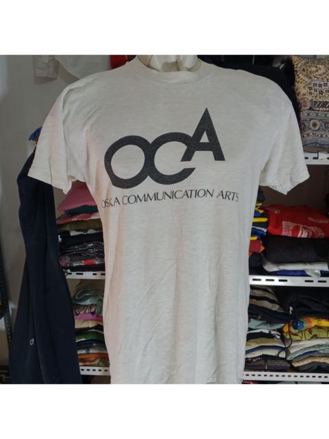 Other Designers Vintage OCA Osaca Communication Arts Japan Single Stiching