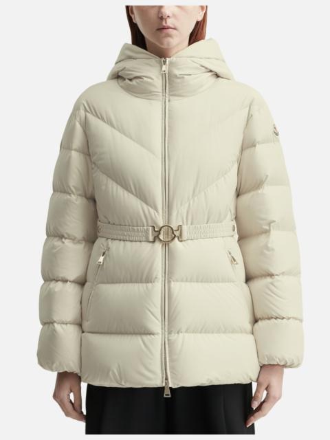 Moncler BROSSE DIAGONAL-QUILTED HOODED SHORT DOWN JACKET