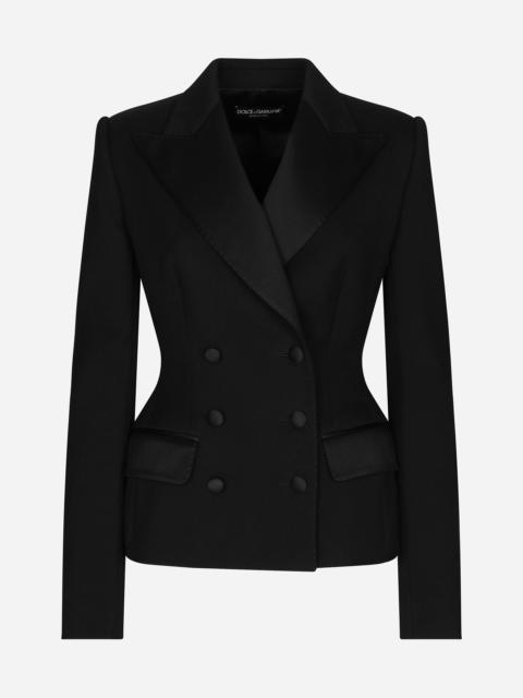 Dolce & Gabbana Double-breasted Dolce tuxedo jacket in double stretch wool