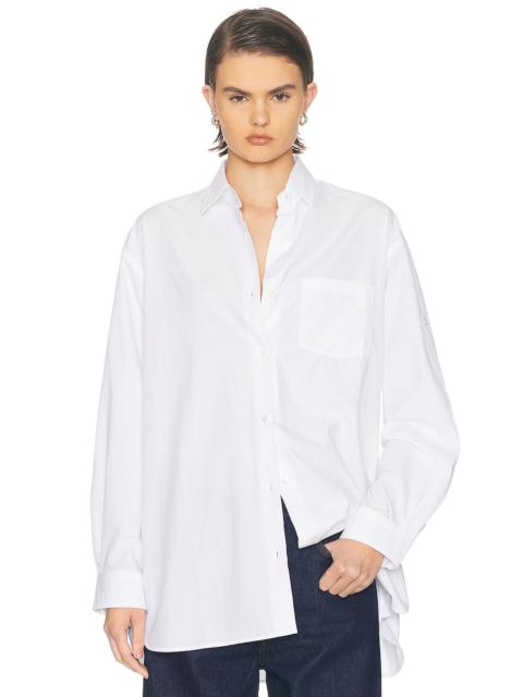 AGOLDE X Maria McManus A-Line Poplin Top