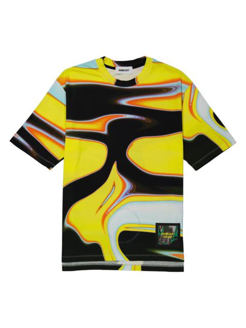 Ambush Ambush Men's Abstract Print Cotton Jersey T-Shirt