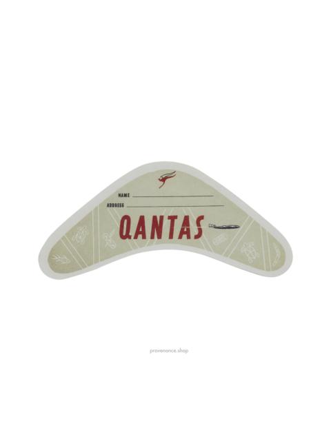 Airline Label Postcard Sticker- QANTAS