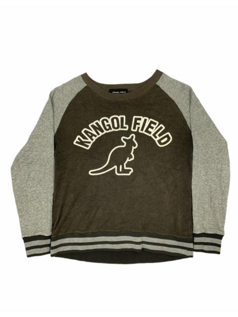Other Designers Kangaroos - Vintage KANGOL FIELD Kid Big Logo Sweatshirt