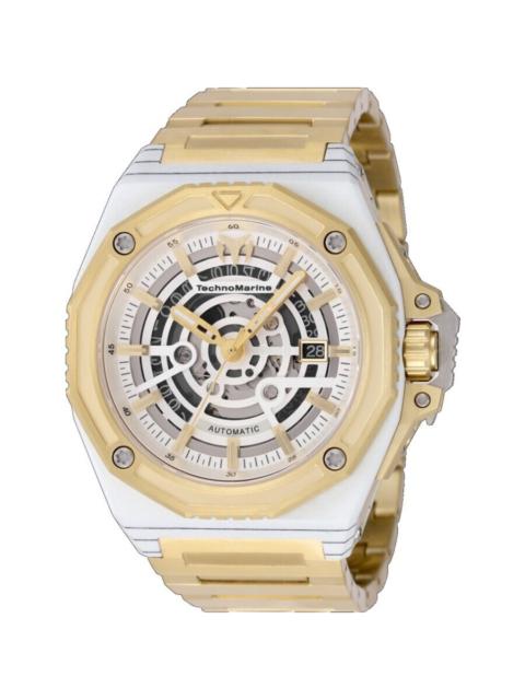 Other Designers TechnoMarine Carbon Nautic Automatic Silver Dial Men's Watch TM-525004