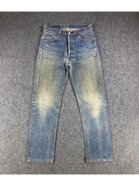 Other Designers Vintage - Vintage Levis 501 Jeans Dirty Rusty Wash Denim KJ364