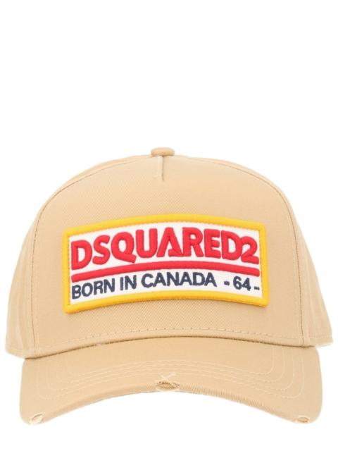 DSQUARED2 Dsquared Men Baseball Hat With Logo Patch