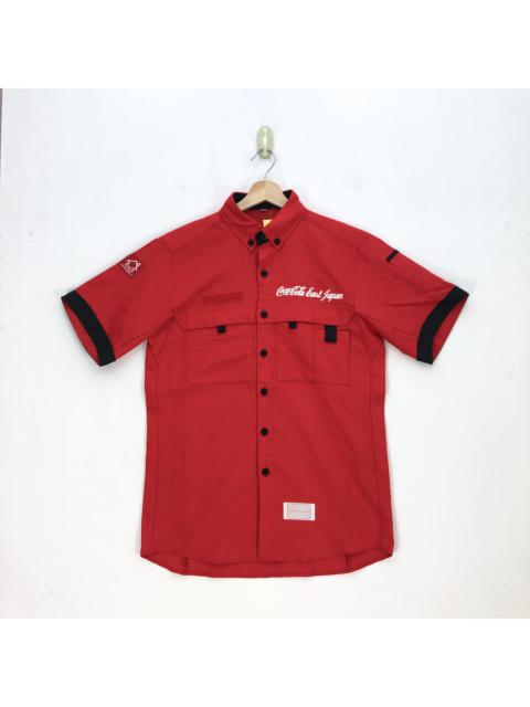 Other Designers Vintage - Vintage Coca Cola Shirt COKE Button Ups Shirt | BS19777.
