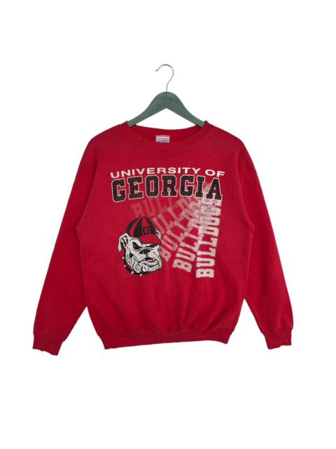 Other Designers Vintage - 1993 University Of Georgia Bulldog Sweatshirt