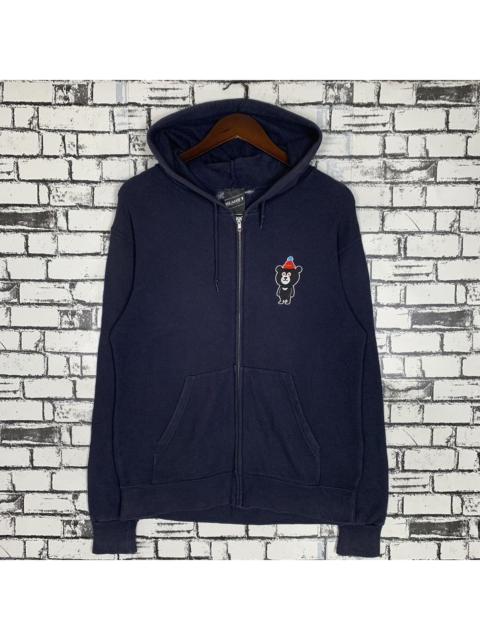 Other Designers Vintage - Japanese Brand Beams Bear Zipper Jacket Hoodie