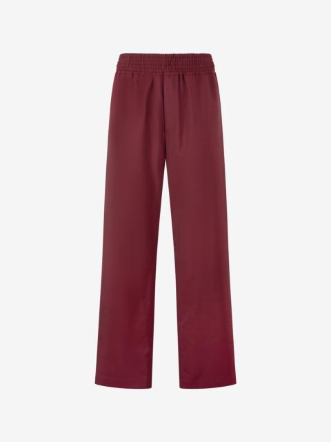 Roberto Cavalli Loose Virgin Wool Pants