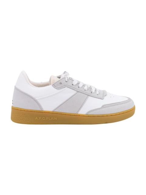 A.P.C. Leather And Suede Sneakers