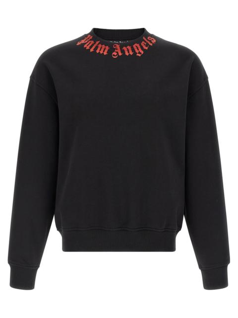 Palm Angels Palm Angels Men 'Neck Logo' Sweatshirt