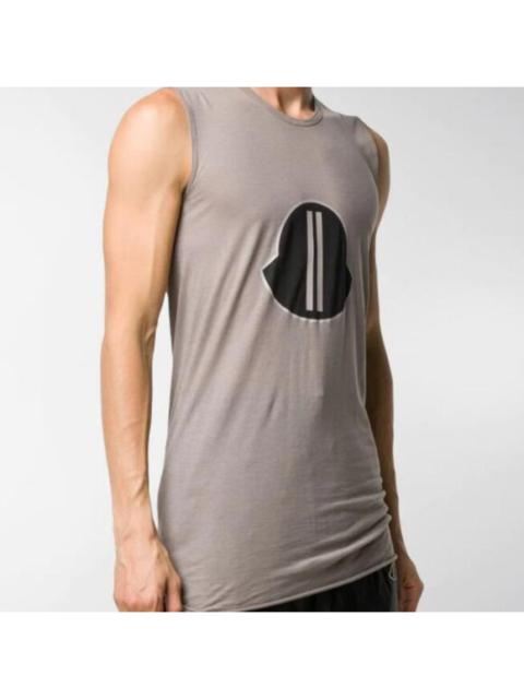 Rick Owens BNWT AW20 RICK OWENS x MONCLER LOGO PRINT TANK TOP S