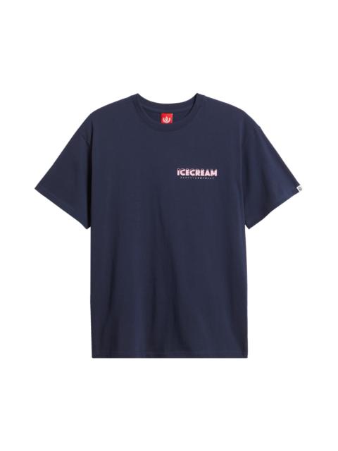 ICECREAM ICECREAM Menu Graphic T-Shirt in Black Iris at Nordstrom
