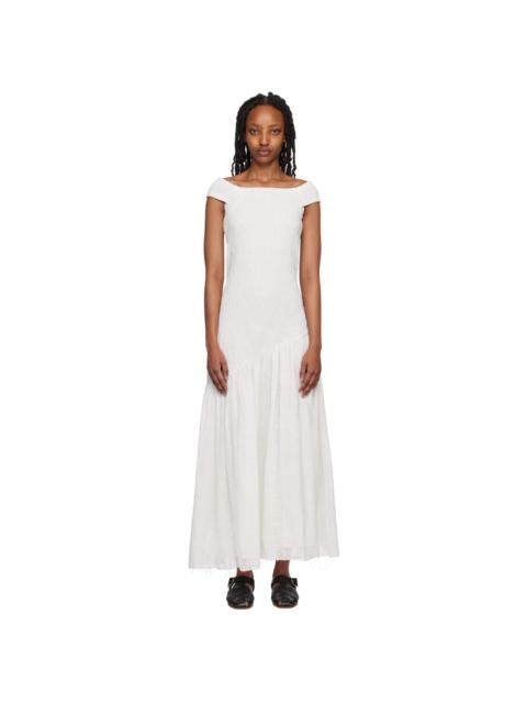 GABRIELA HEARST White Veloso Maxi Dress