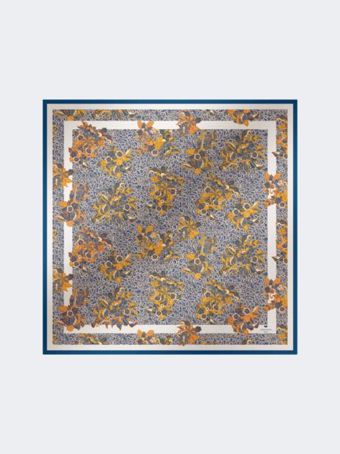 WEEKEND Max Mara Modal and silk maxi square - ULTRAMARINE