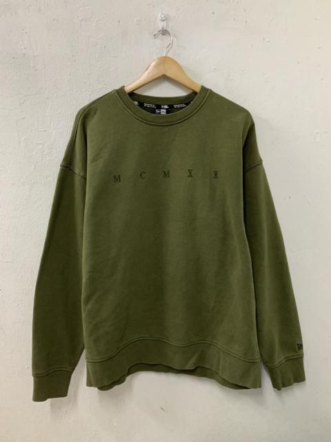 Other Designers RARE New Era Sweatshirt MCMXX Back Print Big Cross