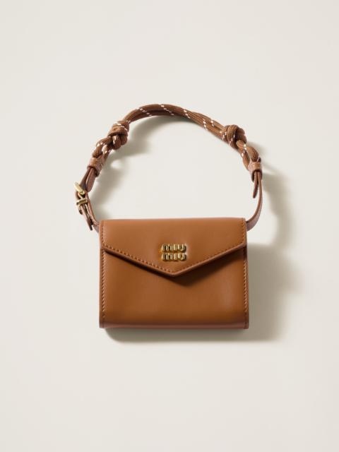 Miu Miu Leather shoulder wallet