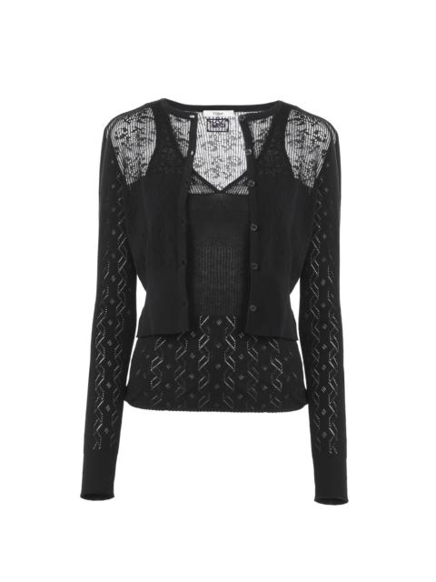 Chloé TWIN SET IN COTTON KNIT