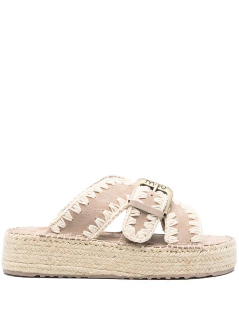 Mou - Mou Sandals Beige