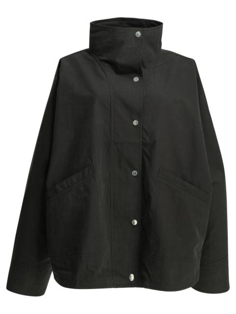 TOTEME Toteme Summer Parachute Windbreaker Jacket Black
