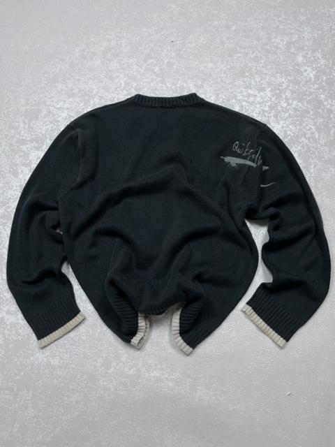 If Six Was Nine - Vintage Y2K Quiksilver LGB Style Embroidered Logo Sweater