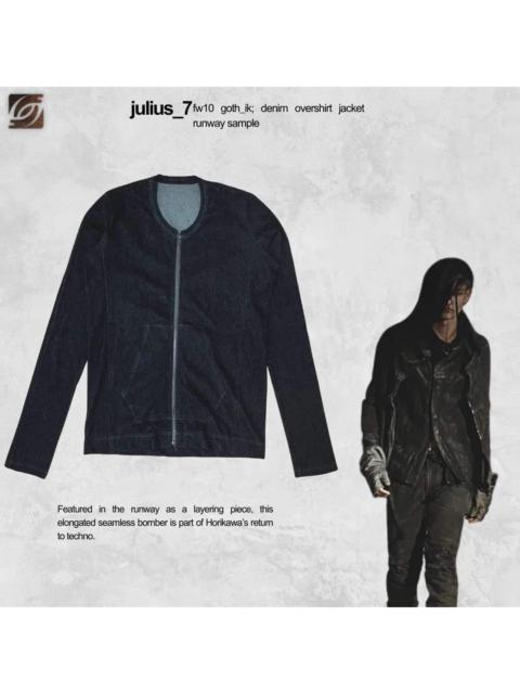 Julius julius_7 2010 goth ik; denim overshirt jacket sample