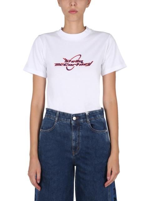 Stella McCartney Stella Mccartney Women T-Shirt With Logo Print