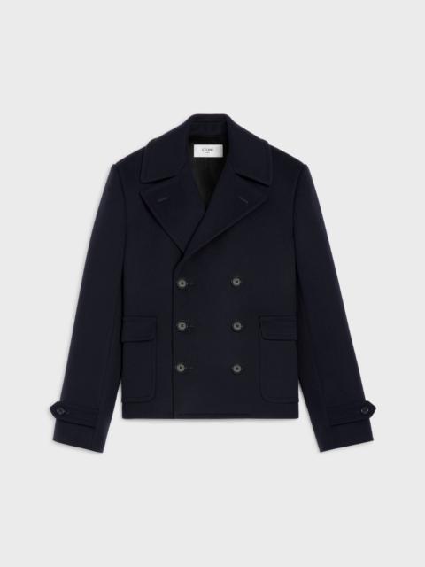 CELINE peacoat IN CASHMERE CLOTH