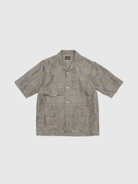 NEEDLES BRIGHT CLOTH CHECKER CABANA SHIRT