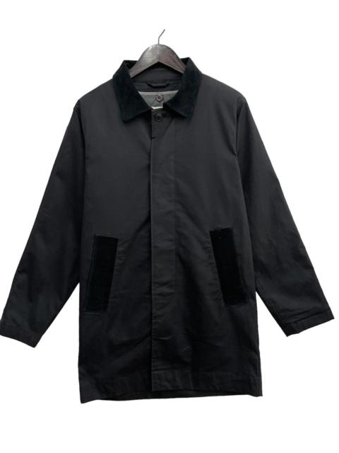 Other Designers Vintage Champion Parka Jacket Button Up Black