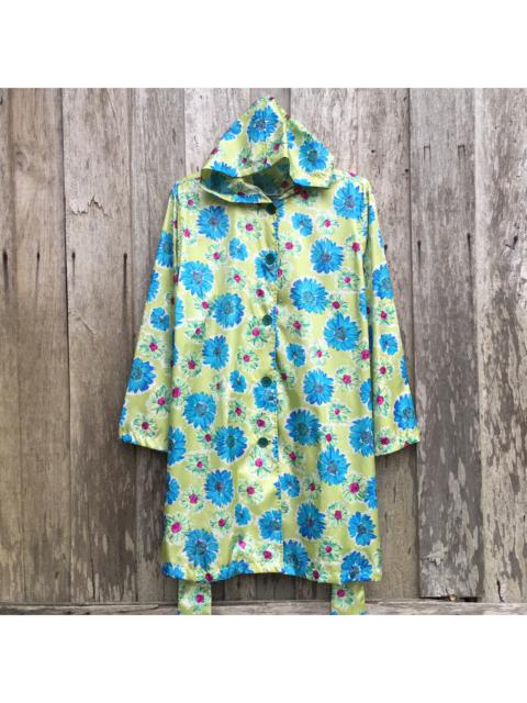 Other Designers Italian Designers - Fiorucci Multicolor Floral Parka Light Jacket