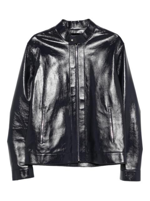 FENDI leather biker jacket