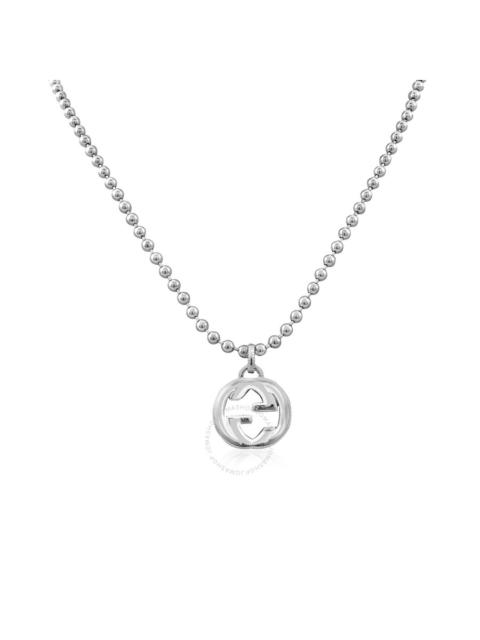 GUCCI Gucci Interlocking G Necklace In Silver