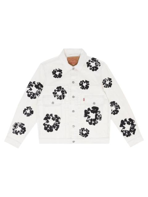 Denim Tears Type II All Over Wreath Jacket 'White'