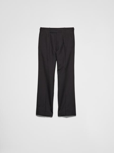 Prada Mohair and silk pants