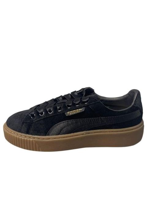 PUMA (WMNS) PUMA Suede Platform 'Black' 366721-03
