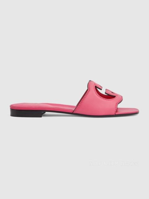 GUCCI Gucci Interlocking G Slide Sandals