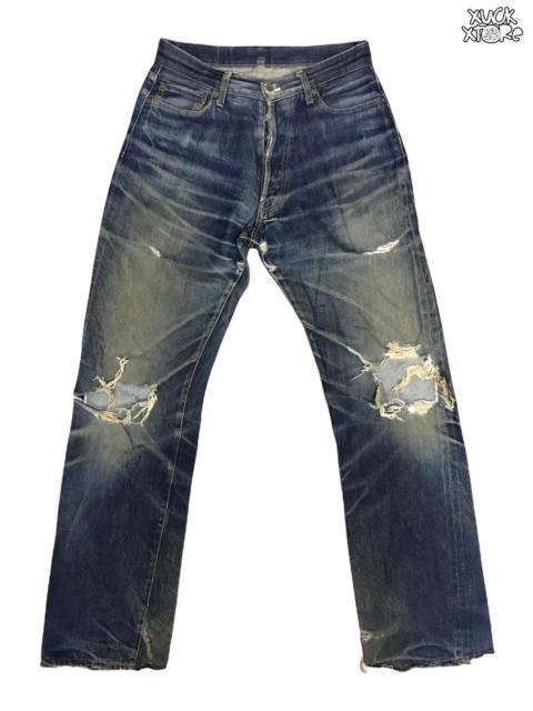Other Designers Archival Clothing - Vintage Distressed SELVEDGE CAMINO Denim 28
