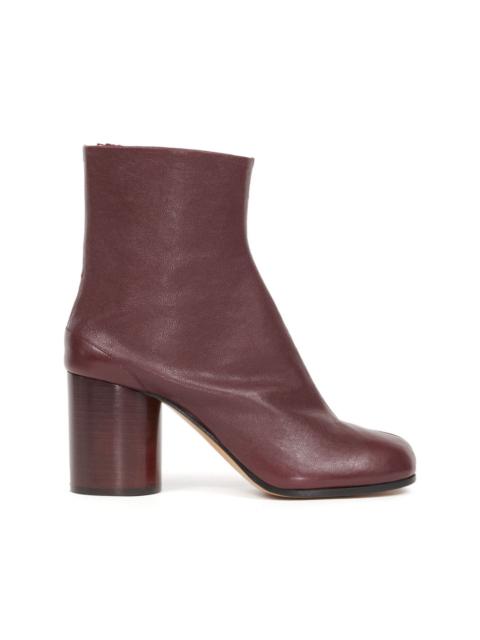 Tabi 80mm leather ankle boots