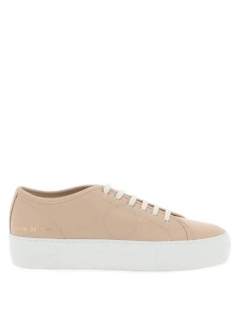 Common Projects Ladies Nude Tournament Low-Top Sneakers