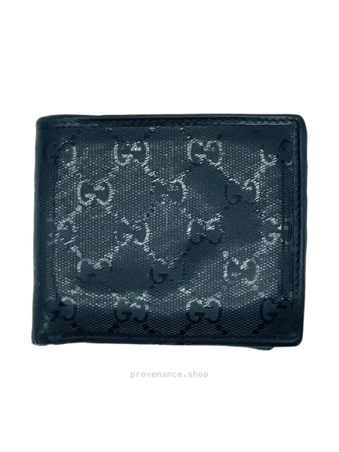 GUCCI Gucci GG Supreme Bifold Wallet - Black