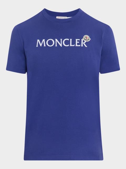 Moncler Men's Flocked Logo T-Shirt